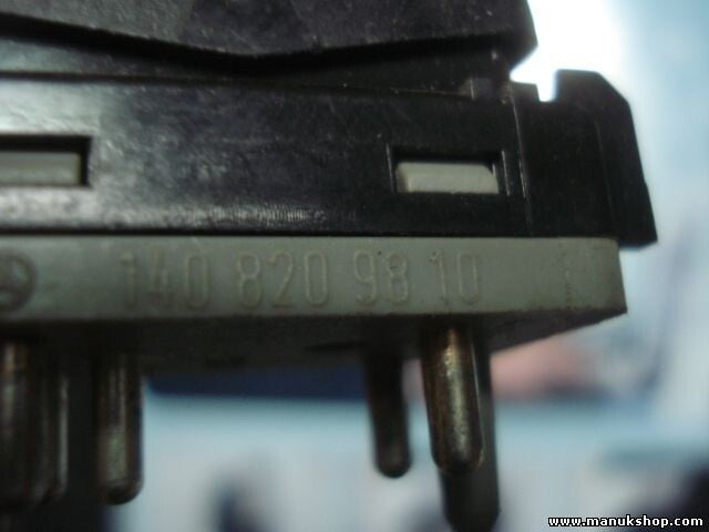 Sitzheizung schalter Mercedes-Benz W140 1408209810 140 820 98 10