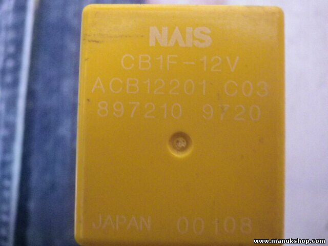 Relais Opel Frontera B 8972109720 897210 9720 ACB12201C03 ACB12201 C03 CB1F-12V