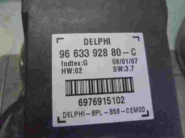 Steuergerät Alarm Citroen C4 Grand Picasso 9663392880C DELPHI 6976915102M