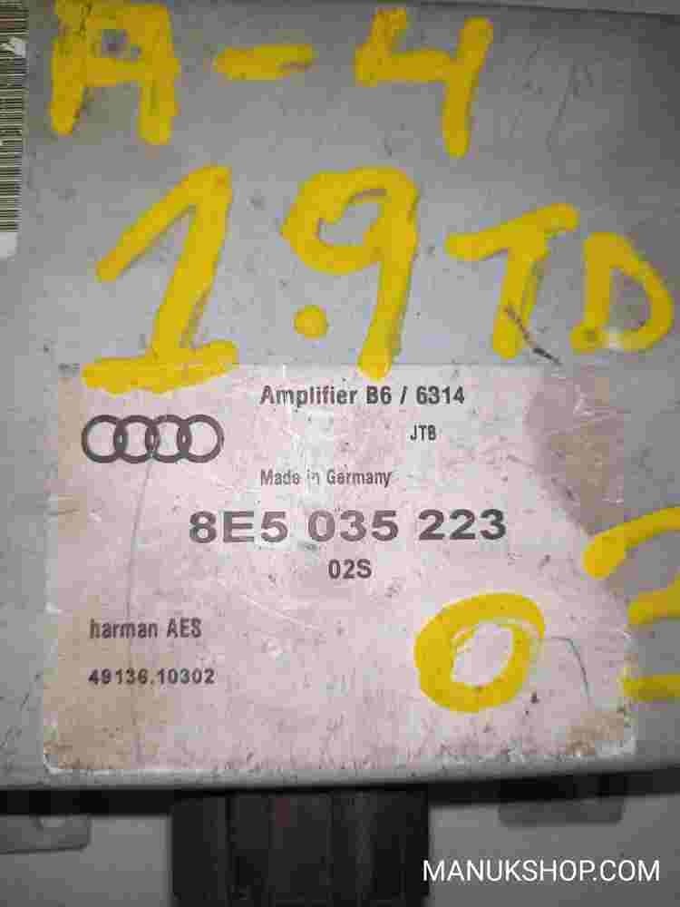 Antennenverstärker Audi A4 B6 B6 / 6314 JTB 8E5035223 8E5 035 223 4913610302