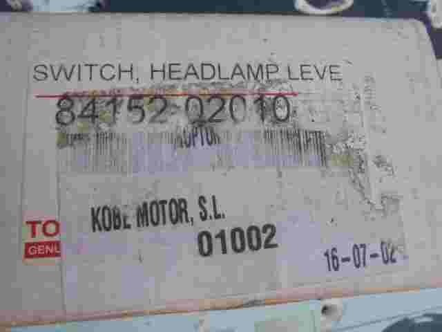Leuchtweitenregelung Schalter Toyota Corolla E11 8415202010 84152-02010