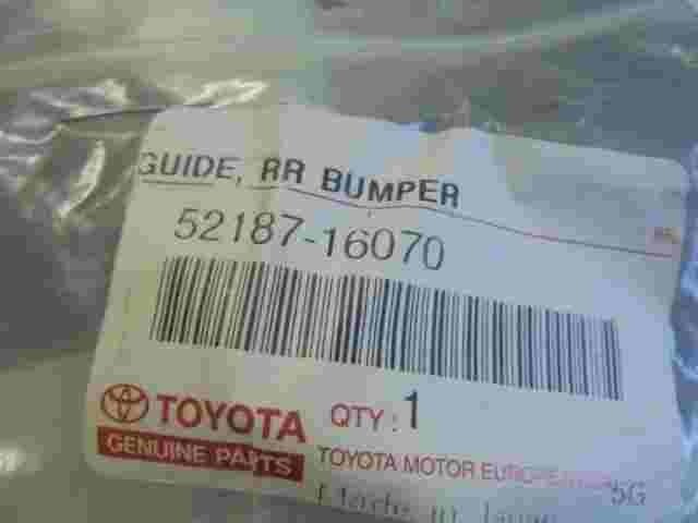 Guide Rear Bumper Toyota Lexus RAV4 RX 300 Corolla Paseo 5218716070 52187-16070