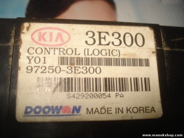 Klimabedienteil Kia Sorento DOOWON 972503E300 97250-3E300 Y01 3E300