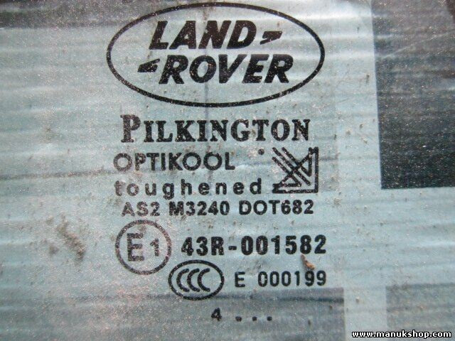 Dreieck Scheibe Seitenscheibe hinten links Land Rover Freelander 1 43R001582