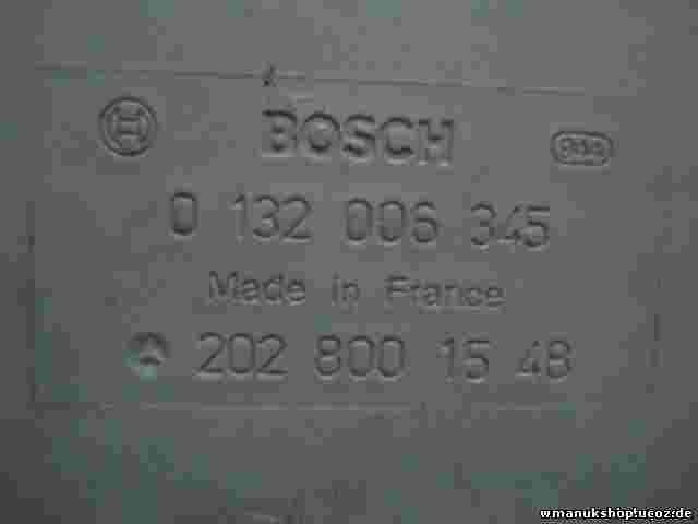 Zentralverriegelungspumpe Mercedes-Benz 202 8001548 BOSCH 0132006345