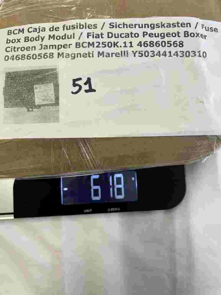 Sicherungskasten Ducato Boxer Jamper BCM250K.11 46860568 046860568 Y503441430310