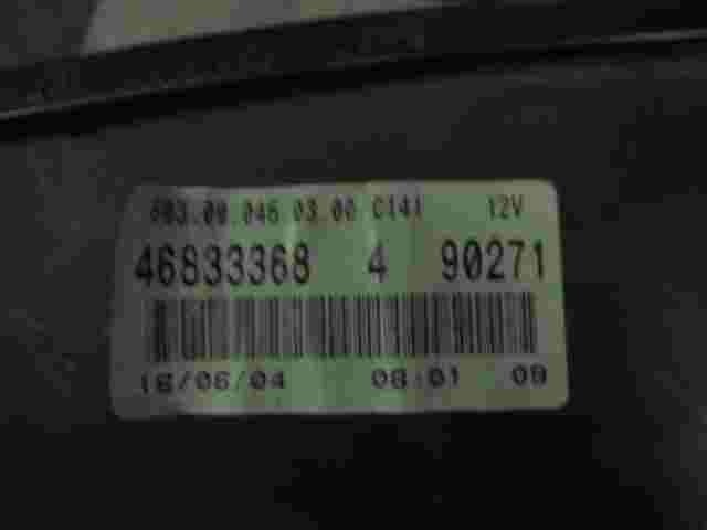 Anzeige Kombiinstrument Tacho Punto 188 46833368490271 0046833368 503000460300