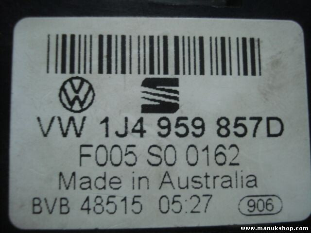 Fensterheber schalter VW Volkswagen Golf 4 Seat 1997-2005 F005S00162 1J4959857D