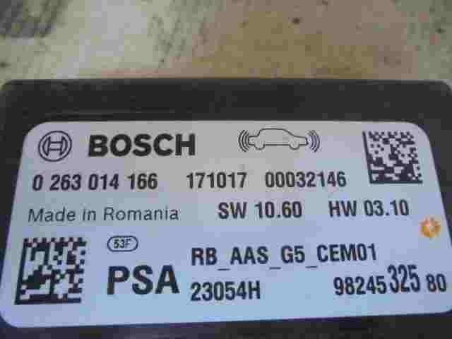 Steuergerät Einparkhilfe Peugeot 308 9824532580 0263014166 23054H RB-AASG5-CEM01