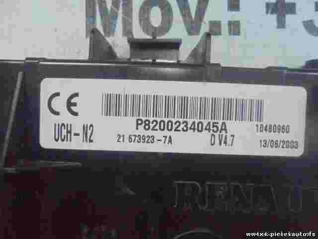 Sicherungskasten Renault Clio 2001-2008 P8200234045A UCH-N2 SAGEM 21673923-7A