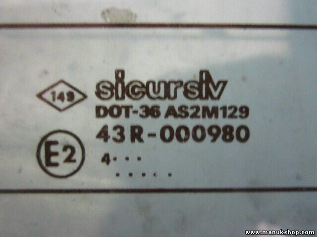Heckklappe Scheibe Renault Kangoo KC0/1 43R000980 43R-000980 E2 DOT36AS2M129