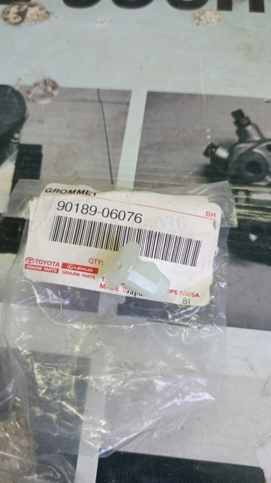 Grommet Toyota Yaris 9018906076 90189-06076