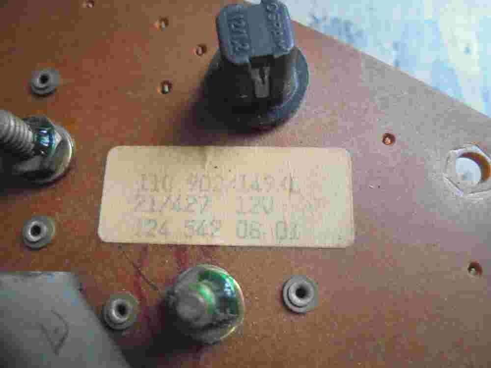 Kombiinstrument Tankanzeige Mercedes W124 0005424723 3SB004393-00 1245420801