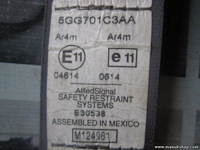Sicherheitsgurt Gurt Jeep Grand Cherokee I ZJ 2.5 TD 1995 5GG701C3AA M124981