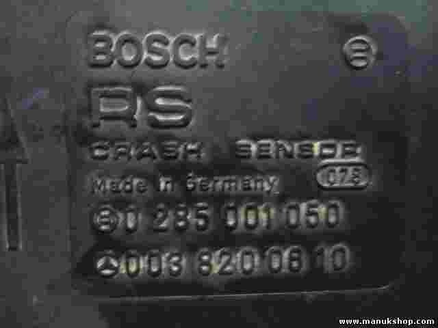 Airbagsensor Airbagsteuergerät Mercedes-Benz W124 0038200610 0285001050