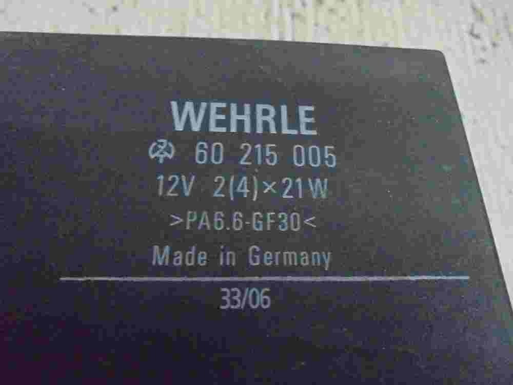 Relais Mercedes-Benz 60215005 60 215 005 WEHRLE 12V PA6.6-GF30