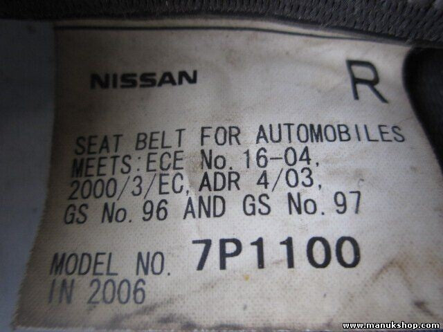 Sicherheitsgurt vorne rechts Nissan Pathfinder 7P1100