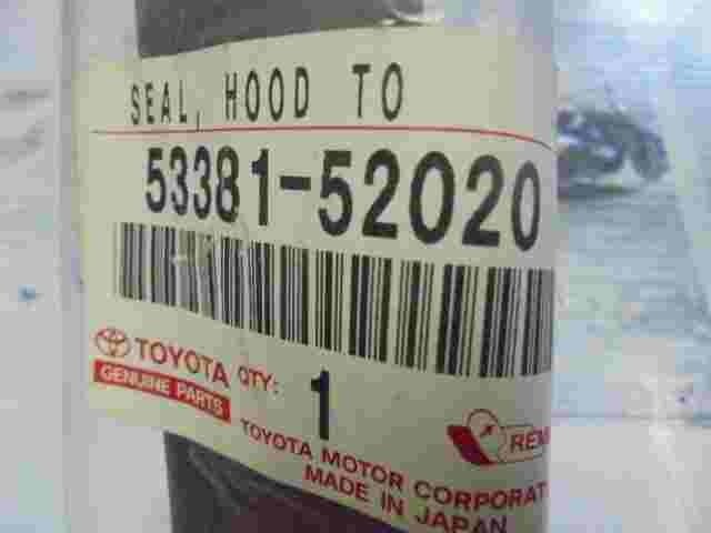 Seal To Hood Toyota Corolla Porte 5338152020 53381-52020