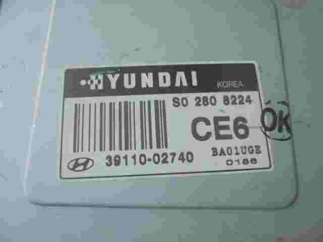 Motorsteuergerät Hyundai Atos 3911002740 39110-02740 CE6 BA01UGE