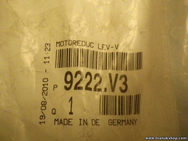 Fensterheber motor vorne rechts Citroen Peugeot 9222V3 9222.V3 140020858003