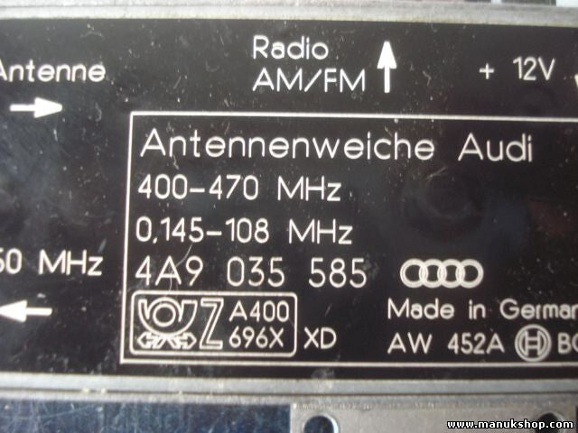 Antennenverstärker Audi A8 4D 400-1000MHz 4A9035585 4A9 035 585
