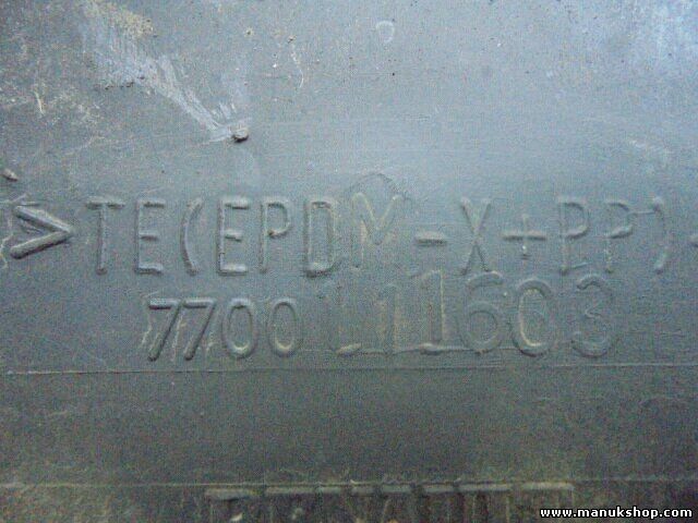 Zahnriemenabdeckung Renault Scénic I JA0/1_ 1.4 16V 1999/09-2003/08 7700111603