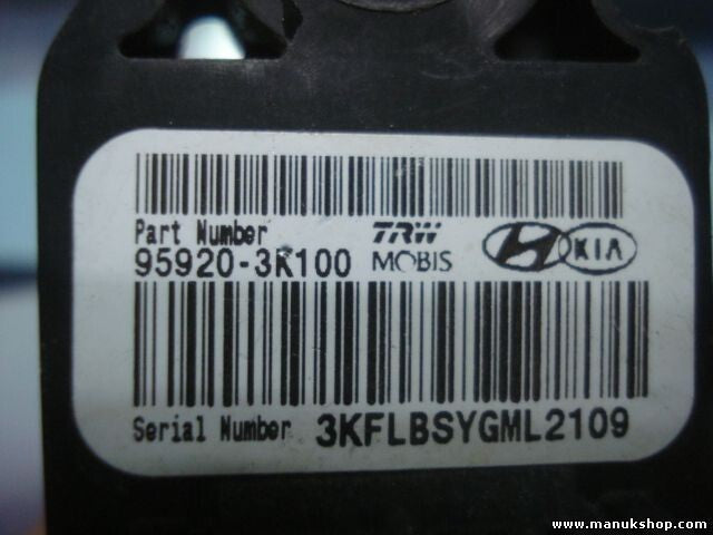 Airbagsensor Airbagsteuergerät Hyundai Accent TRW MOBIS 95920- 3K100 959203K100