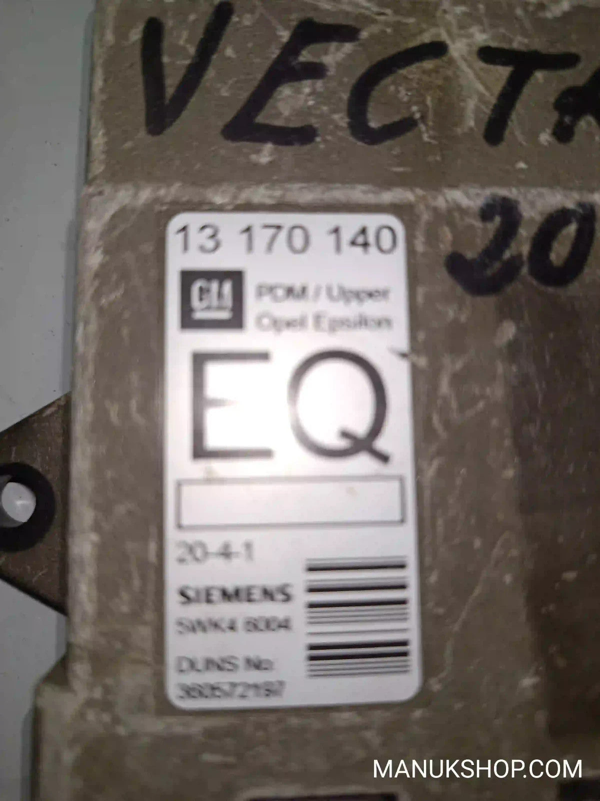 Türsteuergerät Opel Signum Vectra C EQ 13170140 13 170 140 360572197 5WK46004