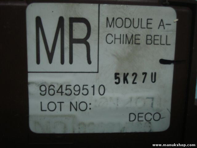 Relais Daewoo Chevrolet Kalos 96459510