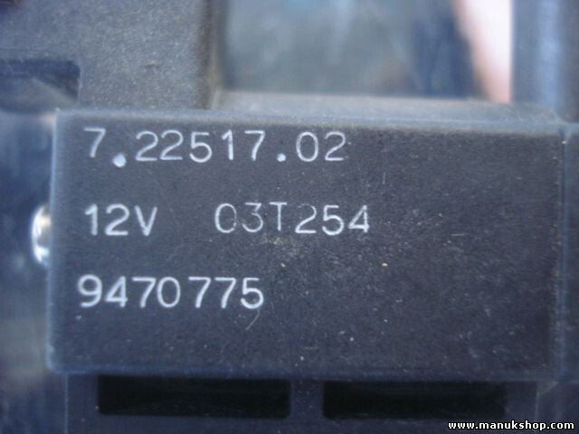 Unterdruckventil Volvo S60 V70 9470775 7.22517.02 72251702 12V 03T254