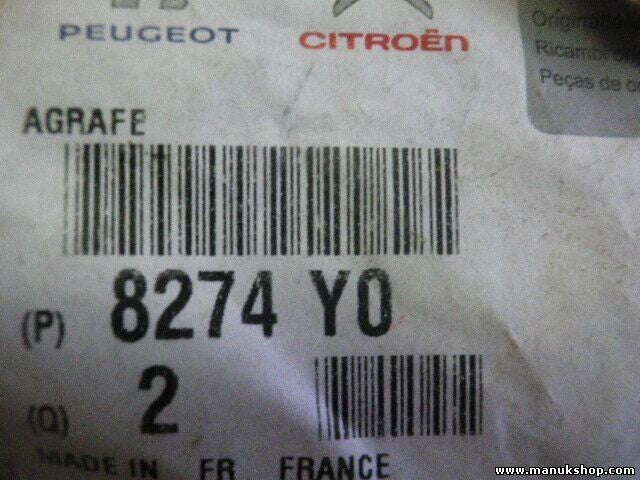 Klammer Citroen Peugeot 8274Y0 8274 Y0