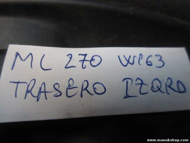 Rücksitzbank Sitz Rücksitz Bank hinten Mercedes-Benz M-Klasse W163 ML 270 CDI.