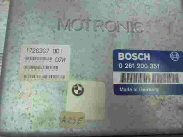 Motorsteuergerät BMW E30 325ix BOSCH 0261200351 1726367001 1726367 001 2074070