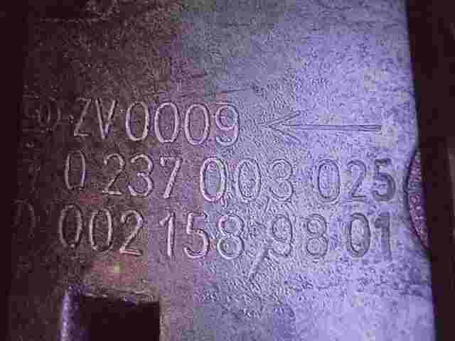 Zündverteiler Mercedes W123 C124 W124 W460 ZV0009 0021589801 BOSCH 0237003025