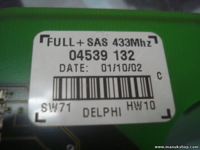 Lenkradmodul Saab 9-3 FULL SAS 433 Mhz DELPHI 04539132 04539 132 SW71 HW10