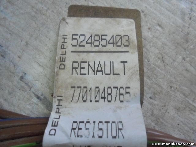 Widerstand Heizung kabel Renault Kangoo 770104 5395 B