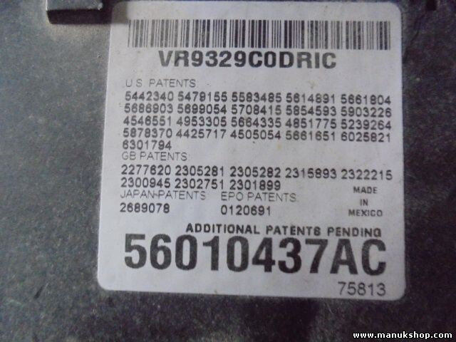 Konsole Kompass und Temperatur Jeep Cherokee Liberty KJ 56010437AC 56010437 AC