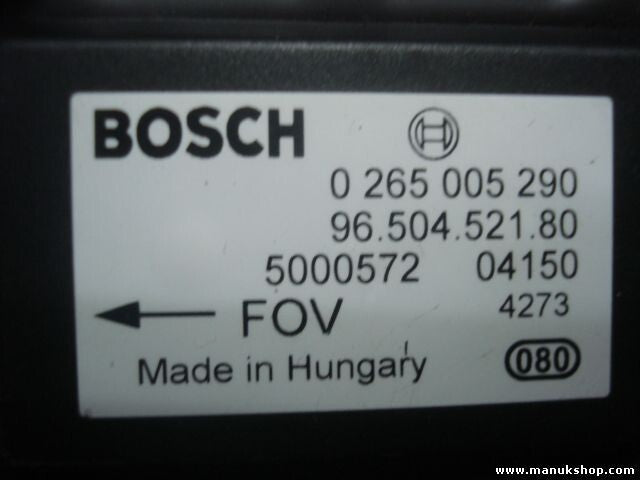 Citroen C8 Peugeot 807 Lancia Phedra 9650452180 96.504.521.80 BOSCH 0265005290