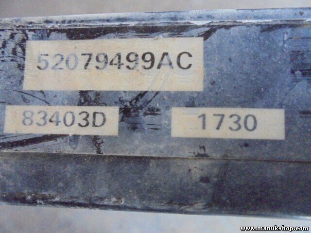 Ladeluftkühler Jeep Grand Cherokee II WJ, WG 3.1 52079499AC 83403D 1730