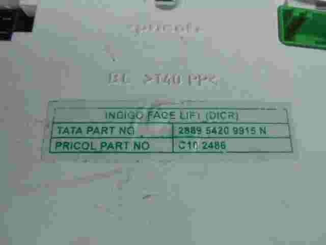 Kombiinstrument Tacho Tata Indigo Marina Indica 288954209915N 2889 5420 9915 N