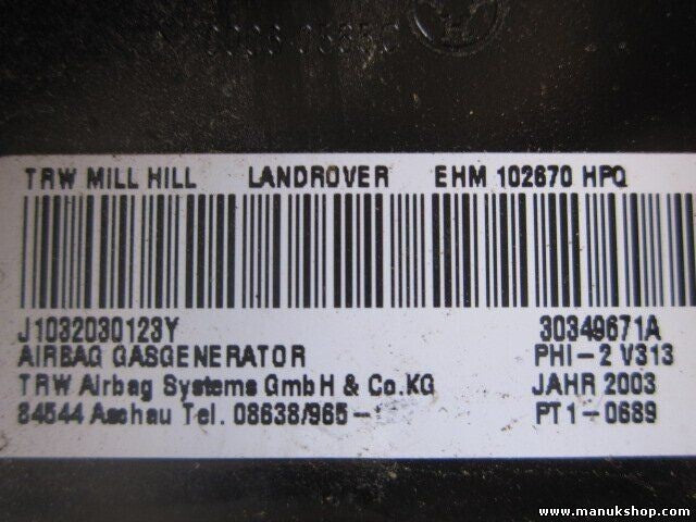 Beifahrer Land Rover Discovery II EHM102670HPQ 30349671A J1032030123V