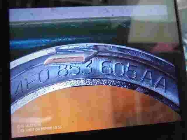 Emblem Logo hinten Audi A6 A8 4E0853605AA 4E0 853 605 AA 4EO853605AA
