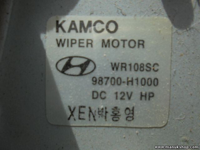 Heckwischermotor wischermotor hinten Hyundai Terracan 98700H1000 KAMCO WR108SC