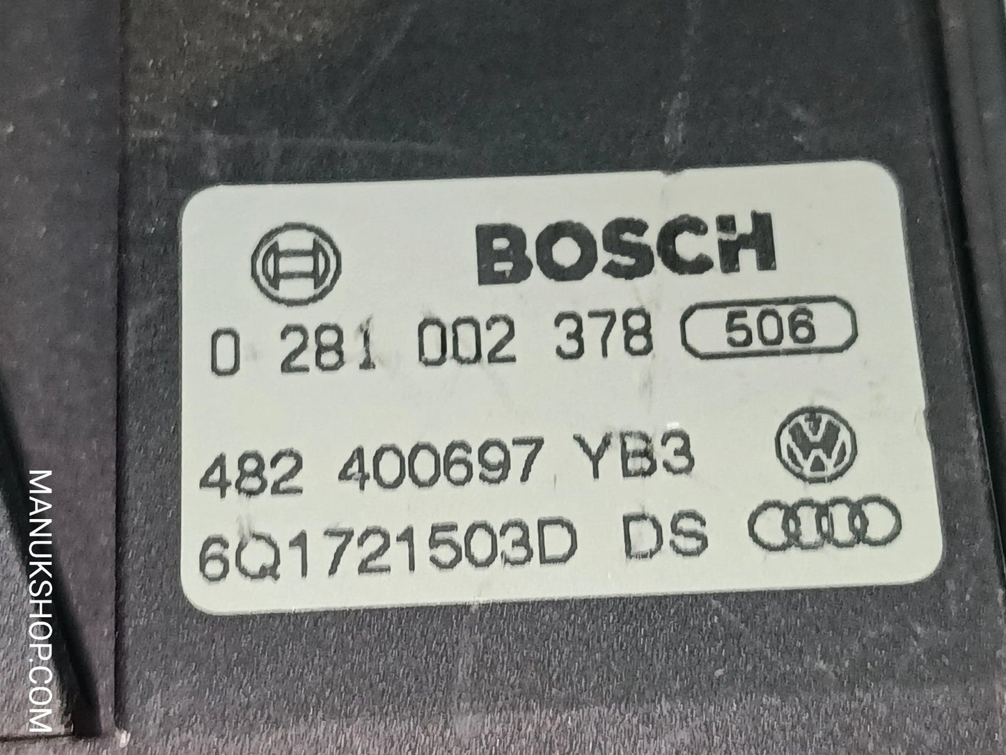 Gaspedal VW Volkswagen Golf Polo 6Q1721503D 0281002378 0 281 002 378 BOSCH