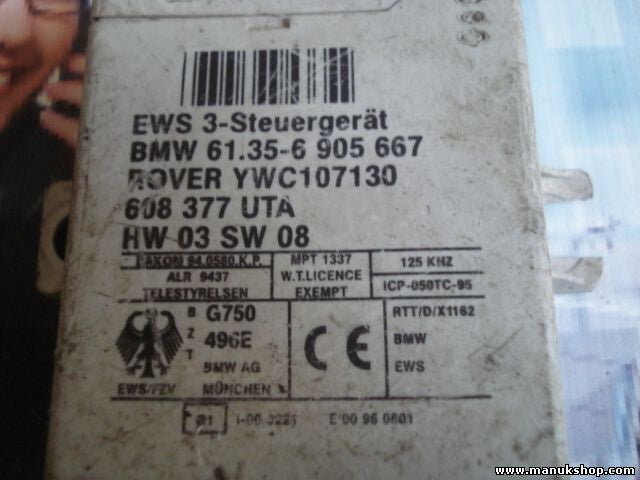 Relais BMW E38 E39 E46 61356905667 6905667 608377UTA YWC107130