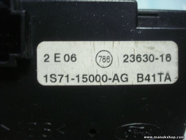 Uhr Analog Ford Mondeo Bj.00-07 1S71-15000-AG 1S7115000AG B41TA