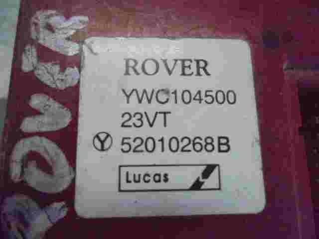 Karosseriesteuergerät Rover 25 200 400 23VT YWC104500 LUCAS 52010268B