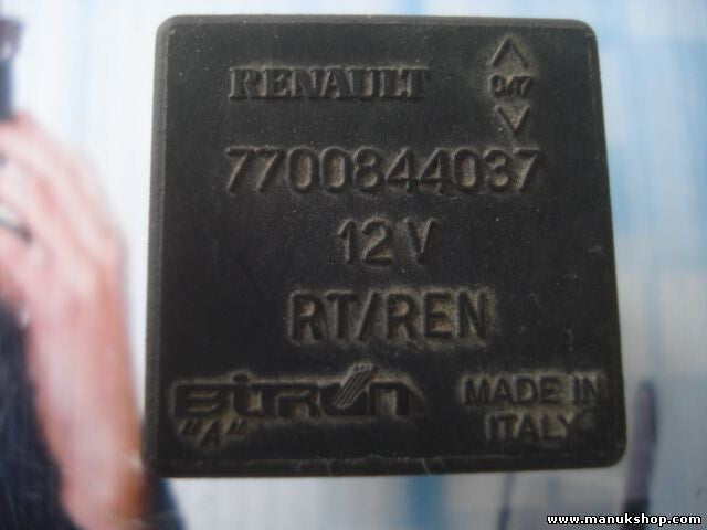 Relais Renault Clio BITRON 12v 7700844037 RT/REM