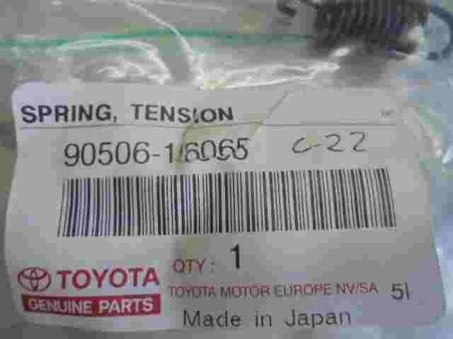 1 stuck Spring Tension Toyota Avensis 9050616065 90506-16065