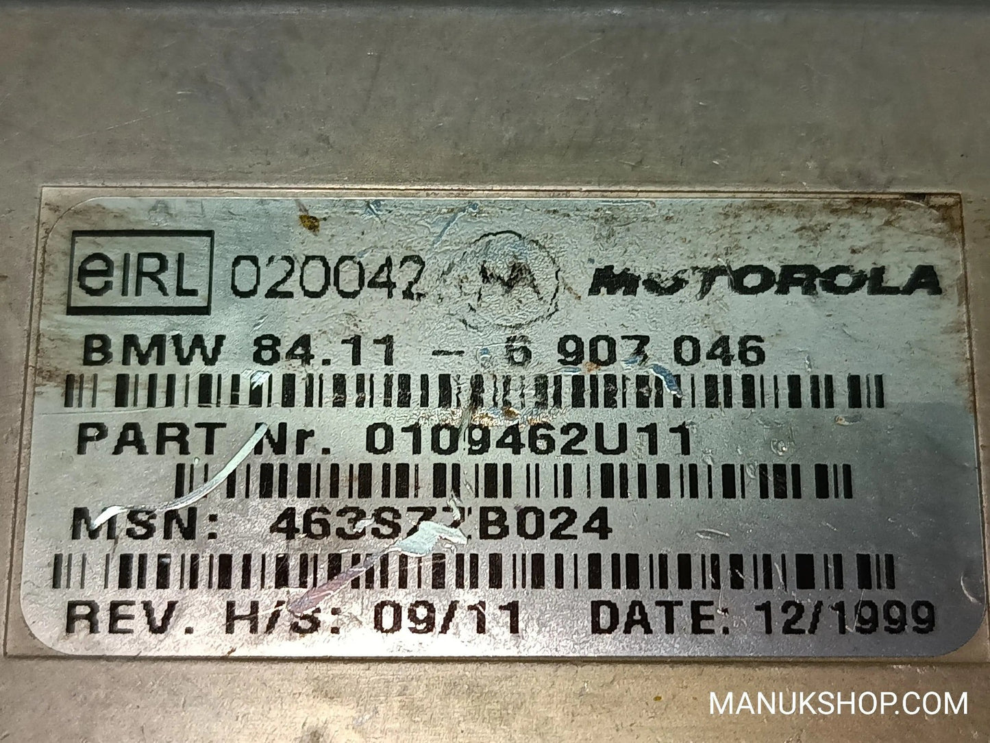 Steuergerät Interface BMW E39 84116907046 84 11 6 907 046 0109462U11 Motorola